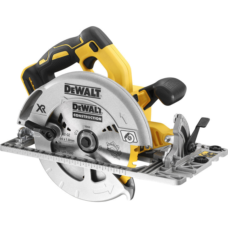 DeWalt 18V XR 184mm Brushless Rail Compatible Circular Saw Body Only