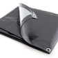 270gsm Black Silver Heavy Duty Tarpaulin – Waterproof UV-Proof Cover