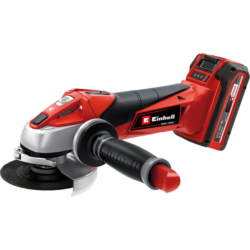 Einhell PXC 18V 115mm Cordless Angle Grinder Kit 1 x 3.0Ah