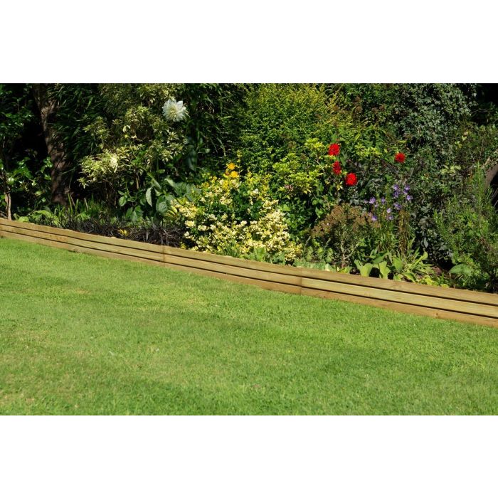 Forest Slatted Edging 1.2m - Pack of 5