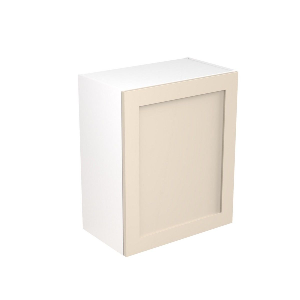 KitchenKit Flatpack Shaker Wall Cabinet 600mm - Ultra Matt Cashmere