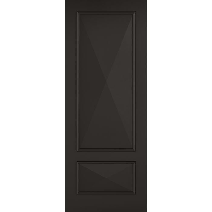 LPD Knightsbridge 2P Internal Door 1981 x 762mm Black Primed Plus