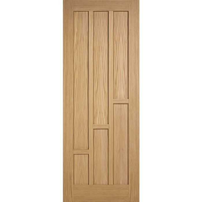 LPD Coventry 6P Internal Door 1981 x 838mm Pre-Finished Oak