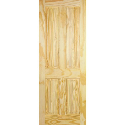 LPD 4P Internal Door 1981 x 610mm Unfinished Pine