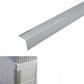Aluminium Retro-Fit Angle Tile Trim – Corner & Edge Protector 20x20mm Brushed Effect