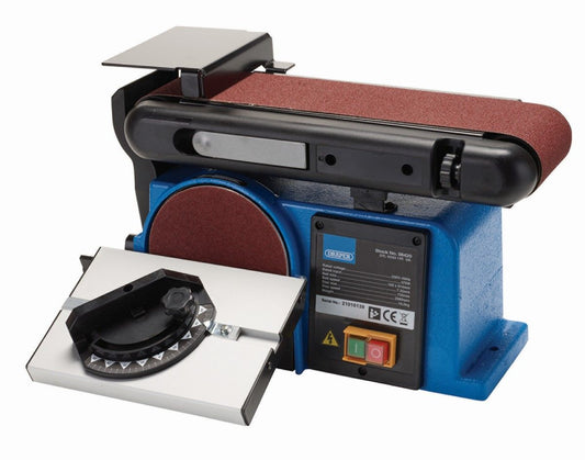 Draper 100mm Belt & 150mm Disc Sander - 230V, 370W