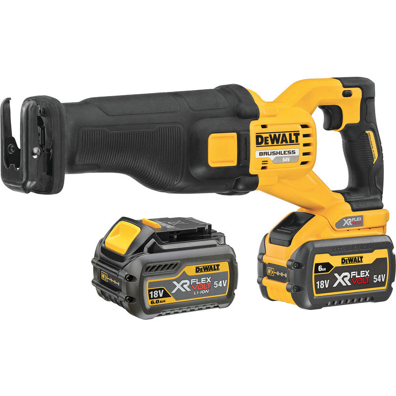 DeWalt DCS389 54V XR FlexVolt High Power Reciprocating Saw 2 x 6.0Ah