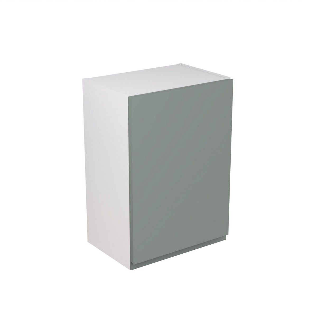 KitchenKit Flatpack J-Pull Wall Cabinet 500mm - Ultra Matt Sage Green