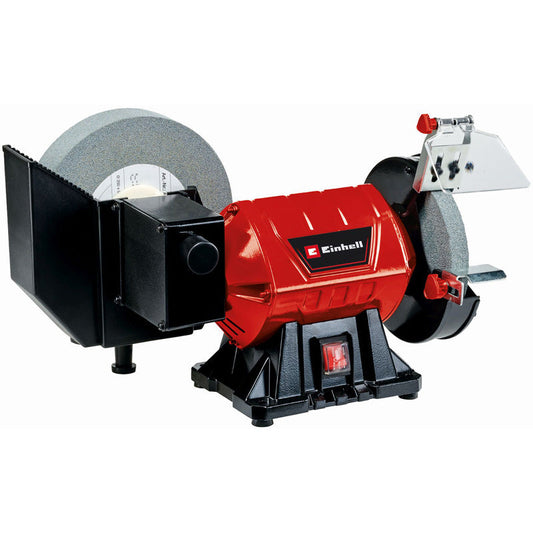 Einhell 250W 200mm / 8" x 150mm / 6" Wet & Dry Bench Grinder 230V