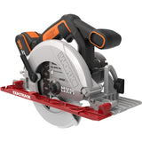 Worx 20V Easy Track Cordless Circular Saw 1 x 2.0Ah