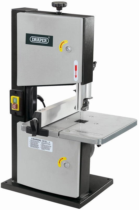 Draper Bandsaw with Steel Table - 200mm, 250W