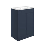 Fontmell Floor Standing 2 Door Basin Unit (Top Not Included) 590mm)