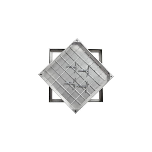 Calpro Aluminium Recessed Sealed Manhole Cover 600 x 450mm