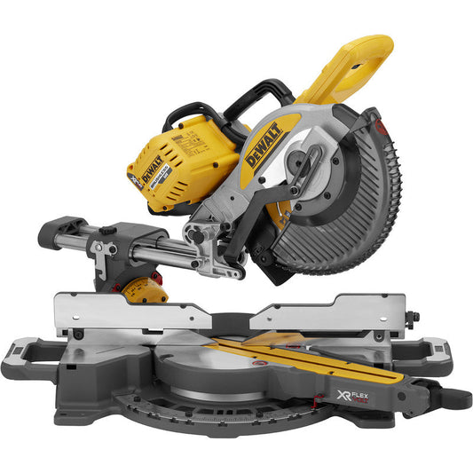 DeWalt DCS727 54V XR FlexVolt 250mm Double Bevel Slide Mitre Saw Body Only