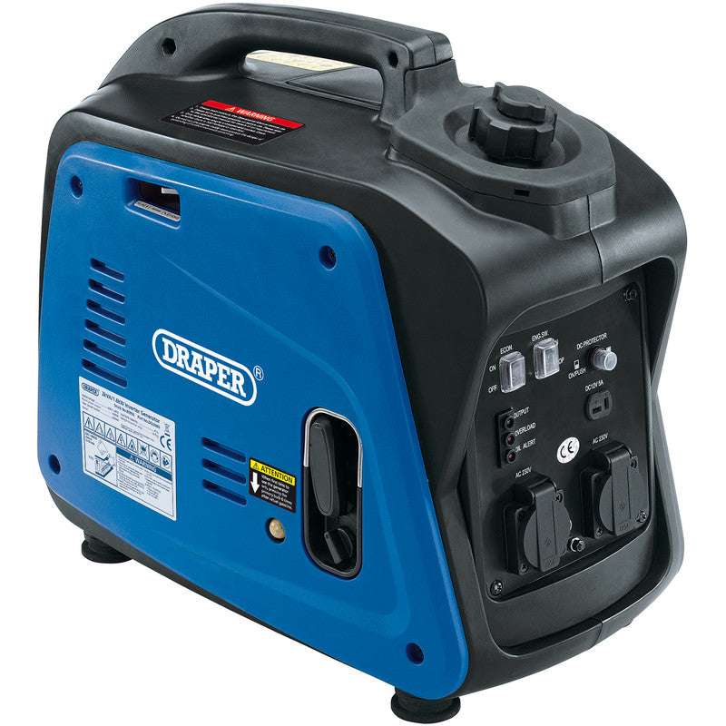 Draper 1.7kW Close Case Inverter Generator 230V