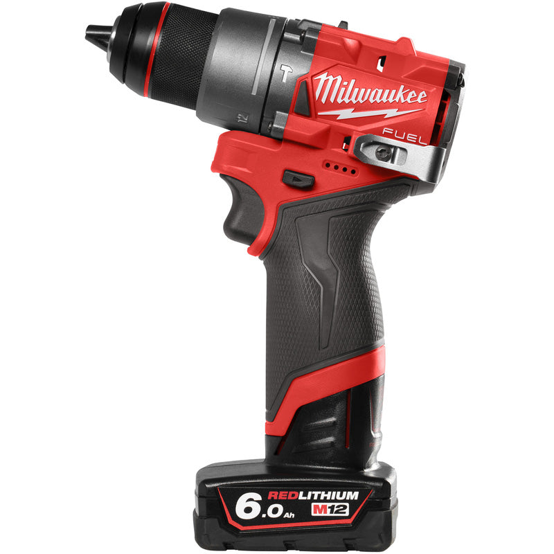 Milwaukee M12FPD2-602X 12V FUEL Combi Drill 2 x 6.0Ah