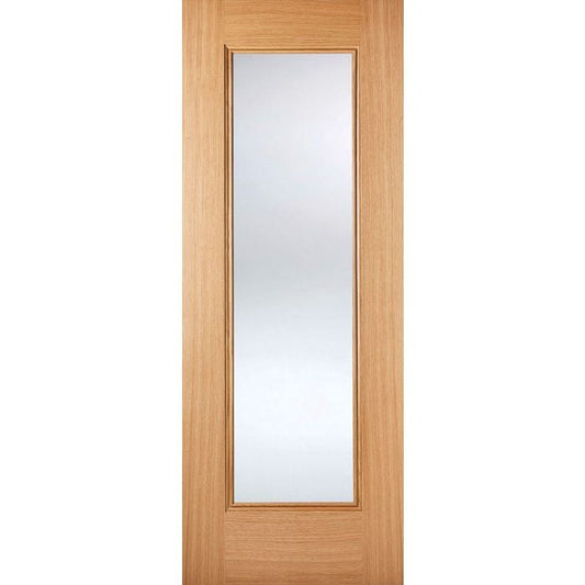 LPD Eindhoven 1L Glazed Internal Door 1981 x 686mm Pre-Finished Oak