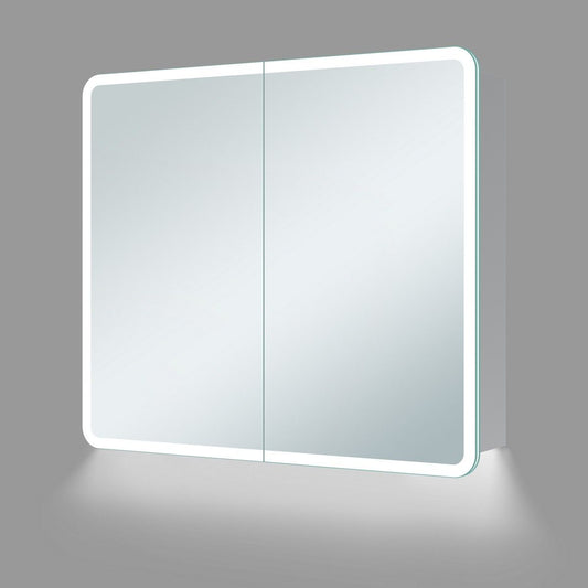 Akari 2 Door LED Mirrored Cabinet 600mm