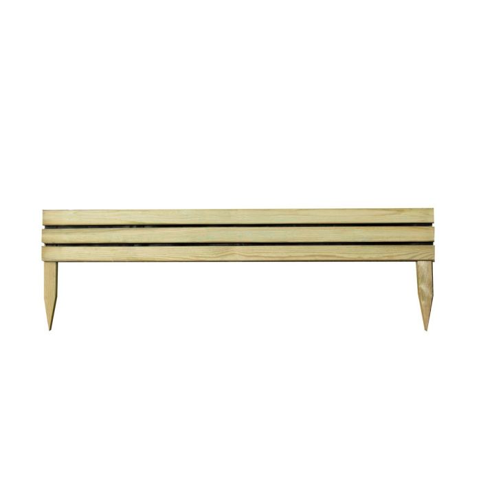 Forest Slatted Edging 1.2m - Pack of 3