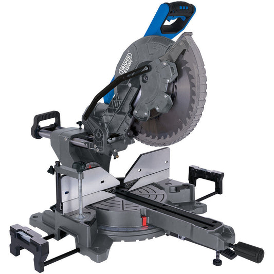 Draper 2000W Double Bevel Sliding Compound Mitre Saw 230V 305mm