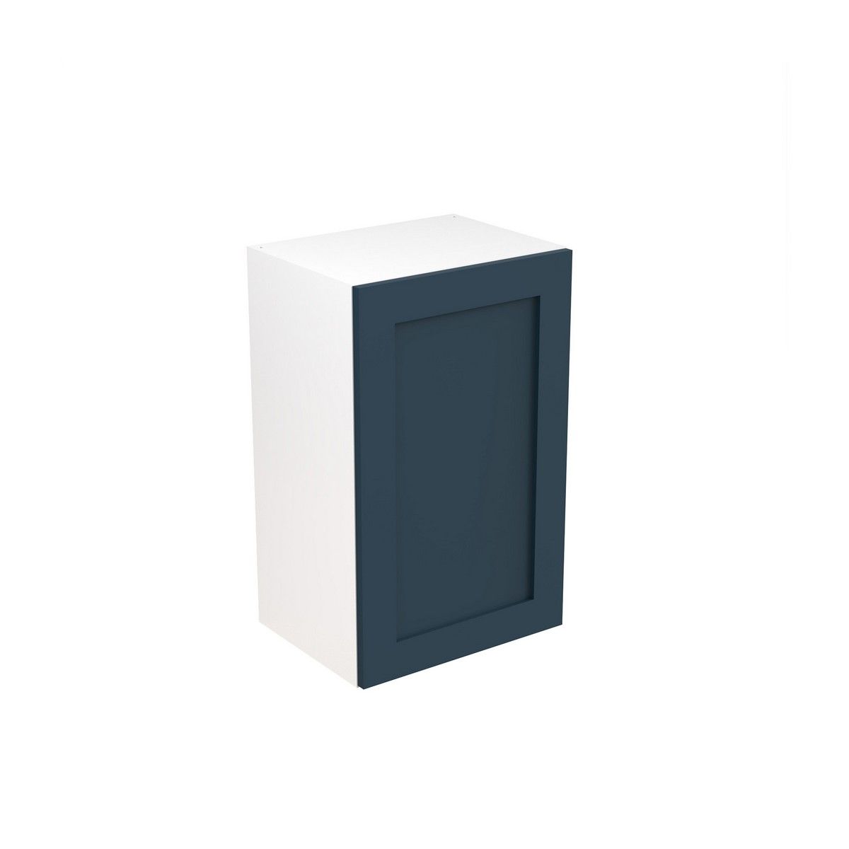 KitchenKit Flatpack Shaker Wall Cabinet 450mm - Ultra Matt Indigo Blue