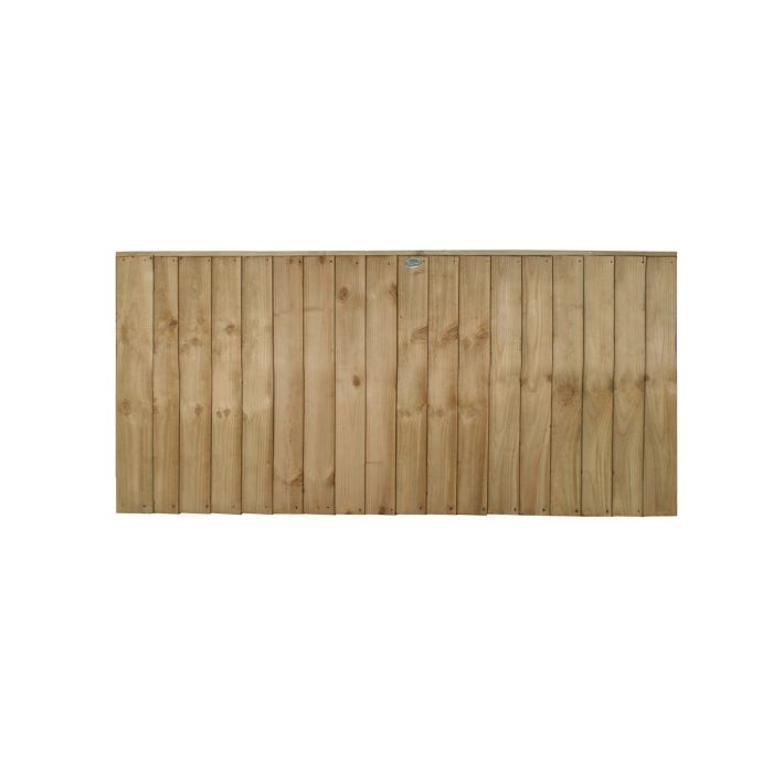 Forest Pressure Treated Closeboard Fence Panel 6ft x 3ft (1.83m x 0.92m) - Pack of 3