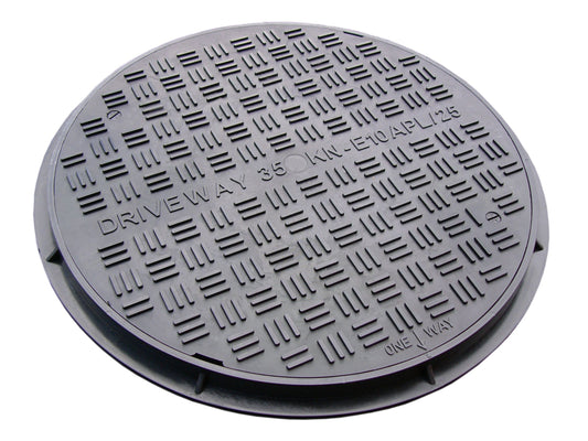 EJ A15 Circular Poly Manhole Cover - 450mm Dia