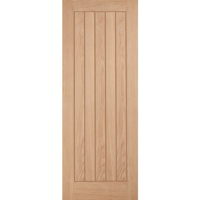 LPD Belize Solid Core Internal Fire Door 2040 x 726mm Pre-Finished Oak
