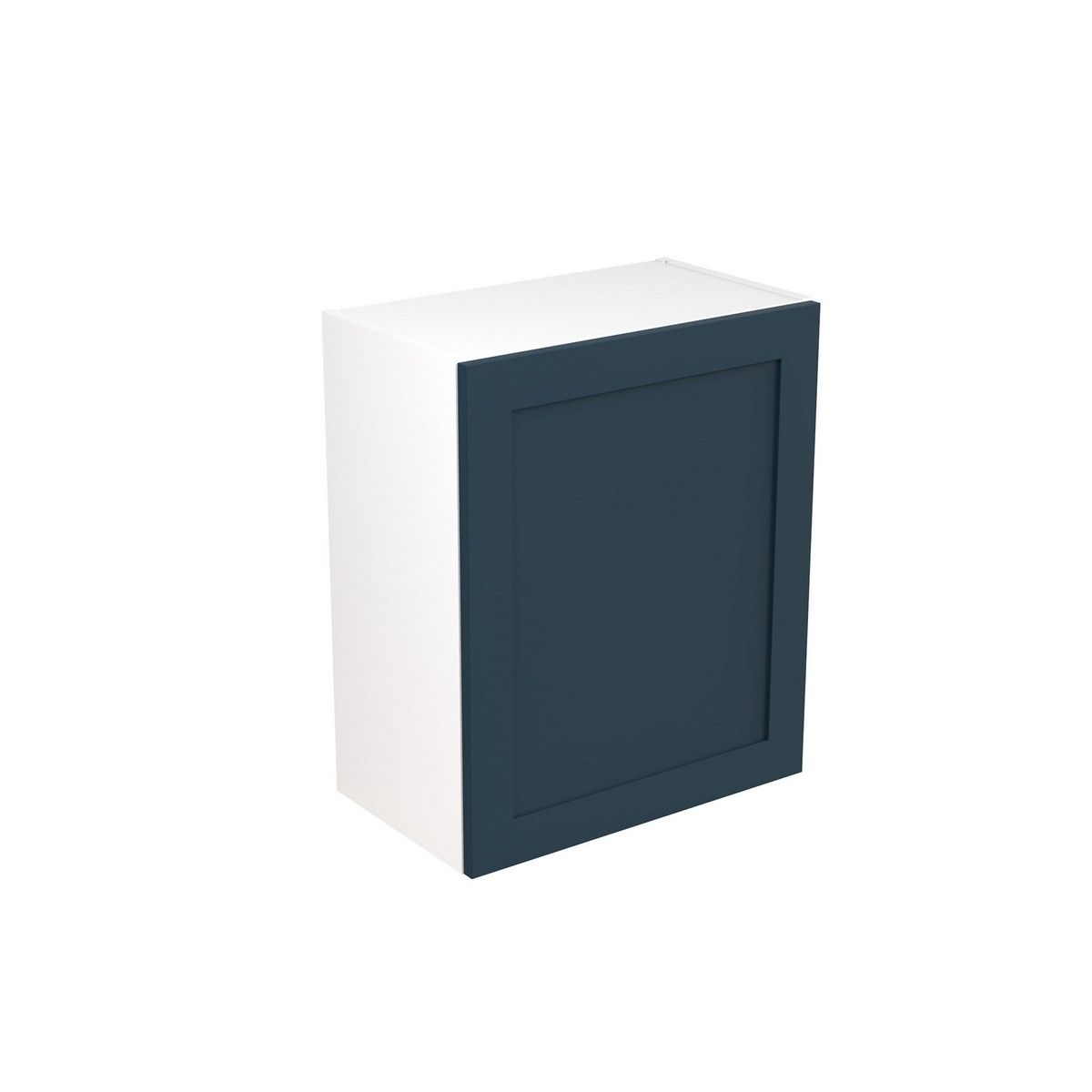 KitchenKit Flatpack Shaker Wall Cabinet 600mm - Ultra Matt Indigo Blue