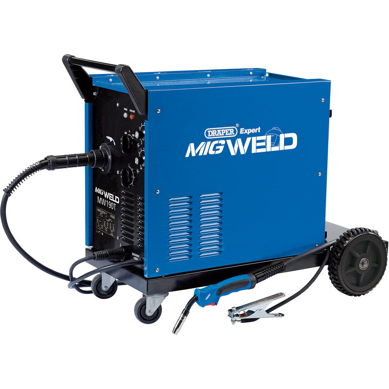Draper Gas/Gasless Turbo MIG Welder 230/400V 180Amp