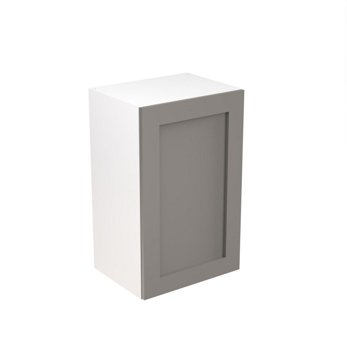 KitchenKit Flatpack Shaker Wall Cabinet 450mm - Ultra Matt Dust Grey