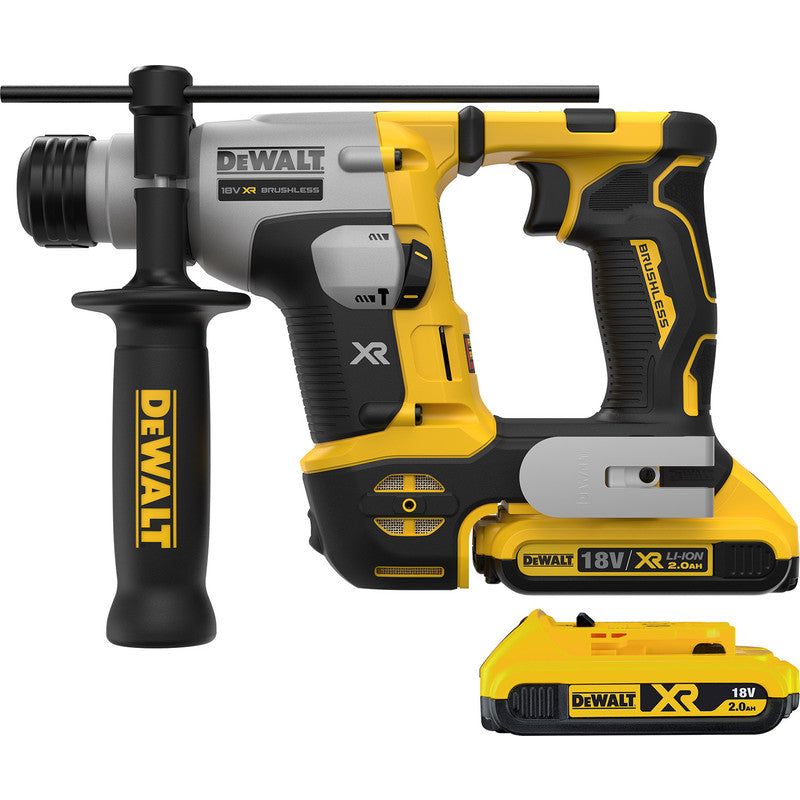 DeWalt 18V XR Ultra Compact SDS+ Cordless Rotary Hammer Drill 2 x 2.0Ah