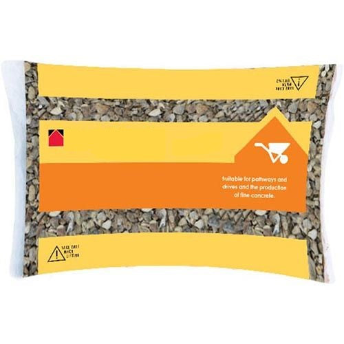 Bradfords 10mm Gold Flint Shingle - Prepacked Bag