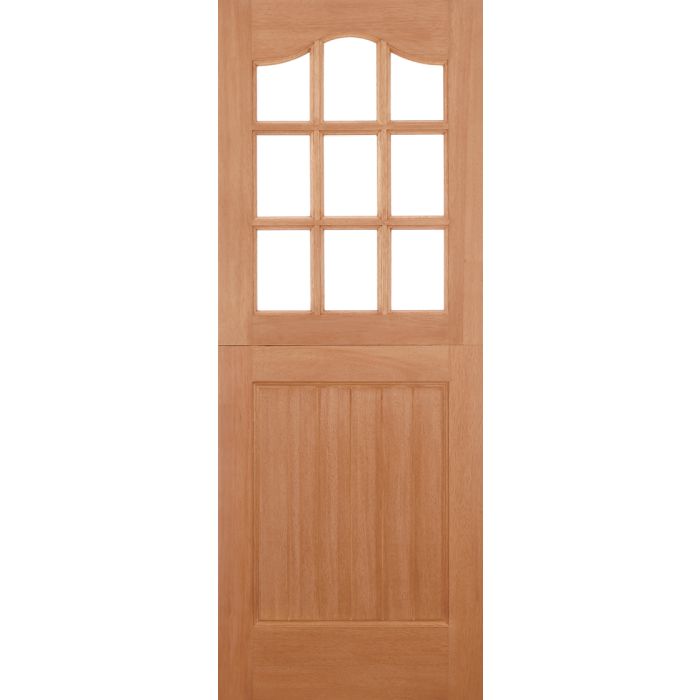LPD Stable 9L Unglazed M&T External Door 1981 x 838mm Unfinished Hardwood