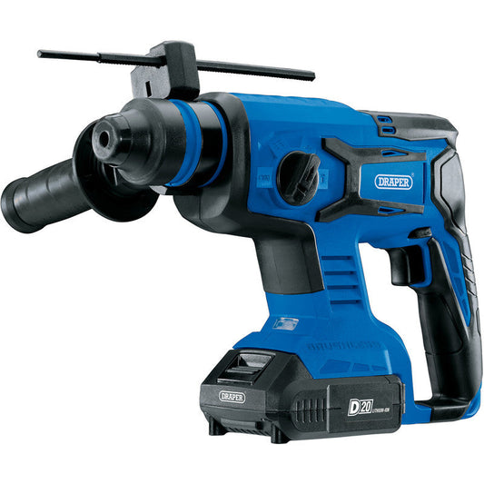 Draper D20 20V Brushless SDS+ Rotary Hammer Drill 2 x 2.0Ah