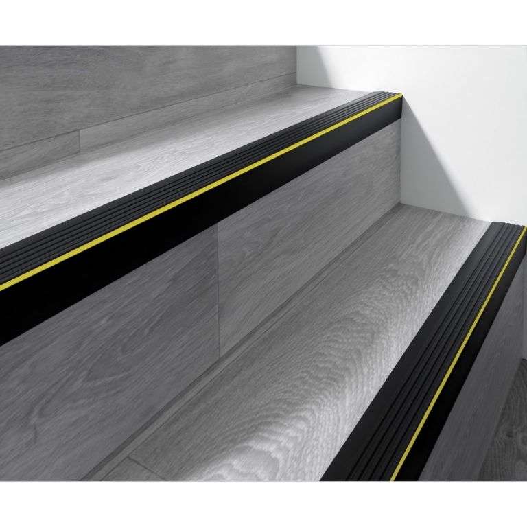 Flexible Anti Slip PVC Stair Nosing 730-RD-ON (1200 x 55mm x 40mm )