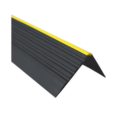 Flexible Anti Slip PVC Stair Nosing 730-RD-ON (1200 x 55mm x 40mm ) Black 1200 x 55mm x 40mm