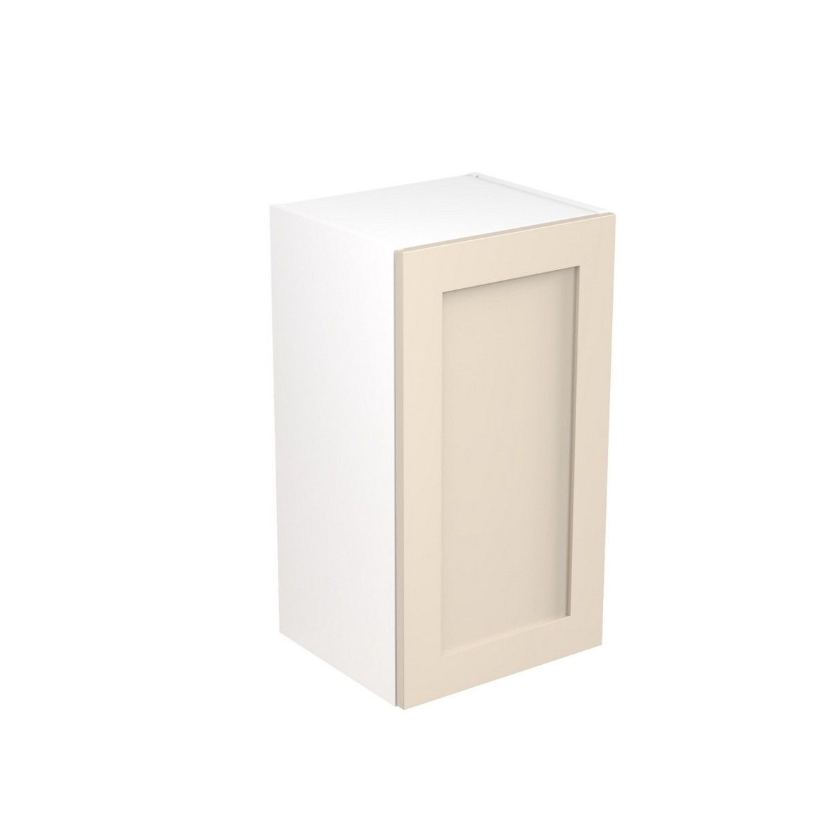 KitchenKit Flatpack Shaker Wall Cabinet 400mm - Ultra Matt Cashmere