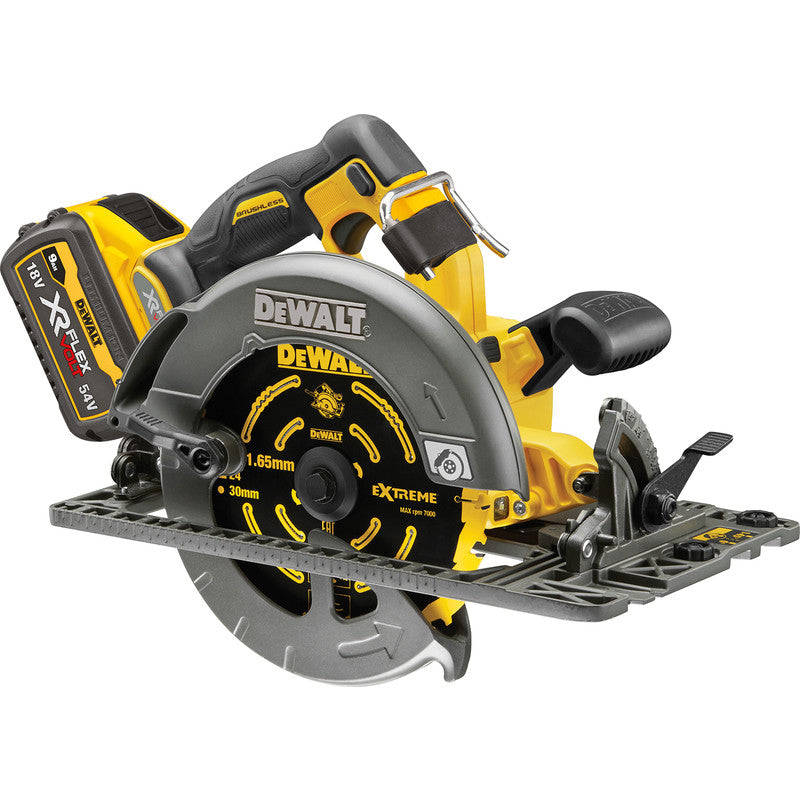 DeWalt DCS579 54V XR FlexVolt High Power 190mm Circular Saw 2 x 6.0Ah 2 x 9.0Ah
