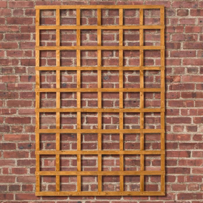 Forest Heavy Duty Trellis 1.83mtr x 1.22mtr - Treated Golden Brown (Pack of 4)