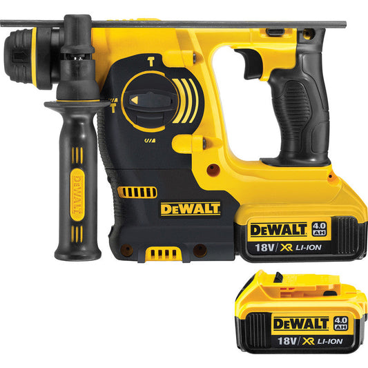 DeWalt DCH253 18V XR Cordless SDS Plus Hammer Drill 2 x 4.0Ah