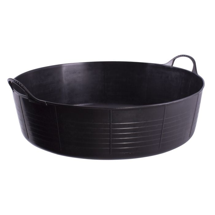 Gorilla Shallow Flexi Tub 35ltr - Black
