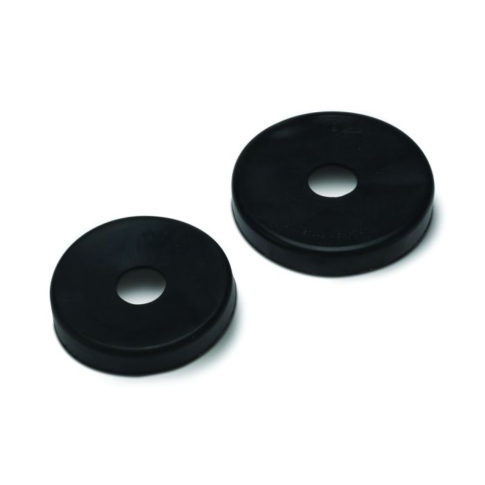 Polypipe 110mm Universal Drain Adaptor Locates On Socket - Black - UG485