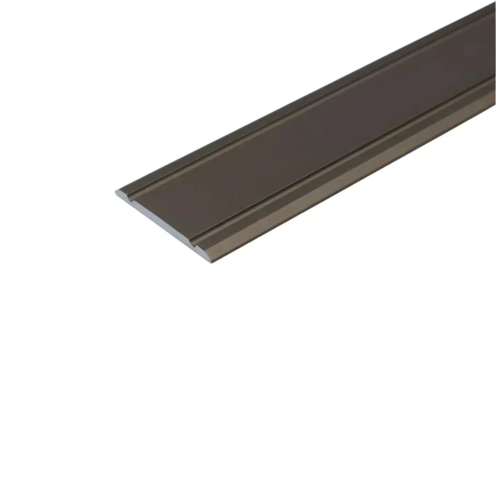 A02 30mm Anodised Aluminium Flat Self Adhesive Door Threshold Strip Champagne