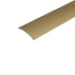 A03 30mm Anodised Aluminium Self Adhesive Door Threshold Strip Gold 0.93m