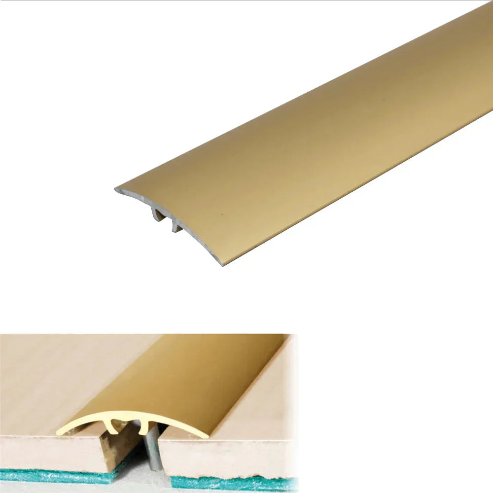 A64 40mm Anodised Aluminium Door Threshold Strip Gold