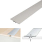 A68 36mm Anodised Aluminium Flat Door Threshold Strip Silver