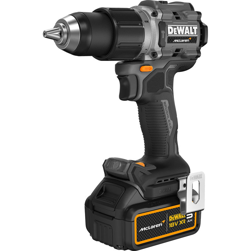 DeWalt McLaren DCD85MP1T-GB 18V XR Brushless Compact Combi Drill 1 x 5.0Ah