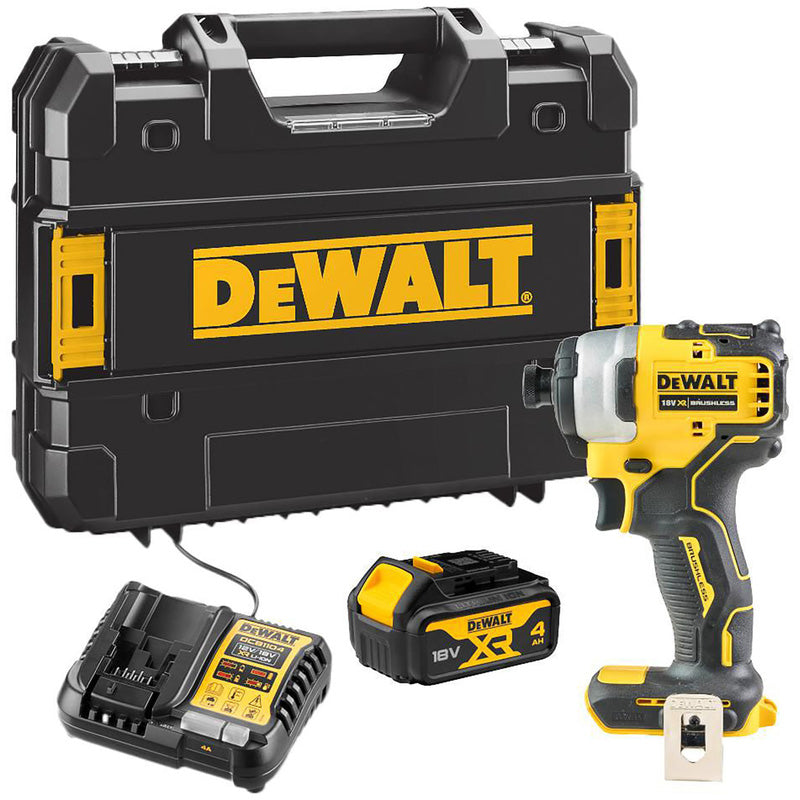 DeWalt DCF809M1T-GB 18V XR Brushless Compact Impact Driver 1 x 4.0Ah