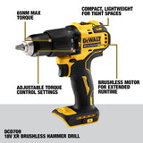 DeWalt DCK344M2T-GB 18V XR Brushless Cordless 3 Piece Kit 2 x 4.0Ah